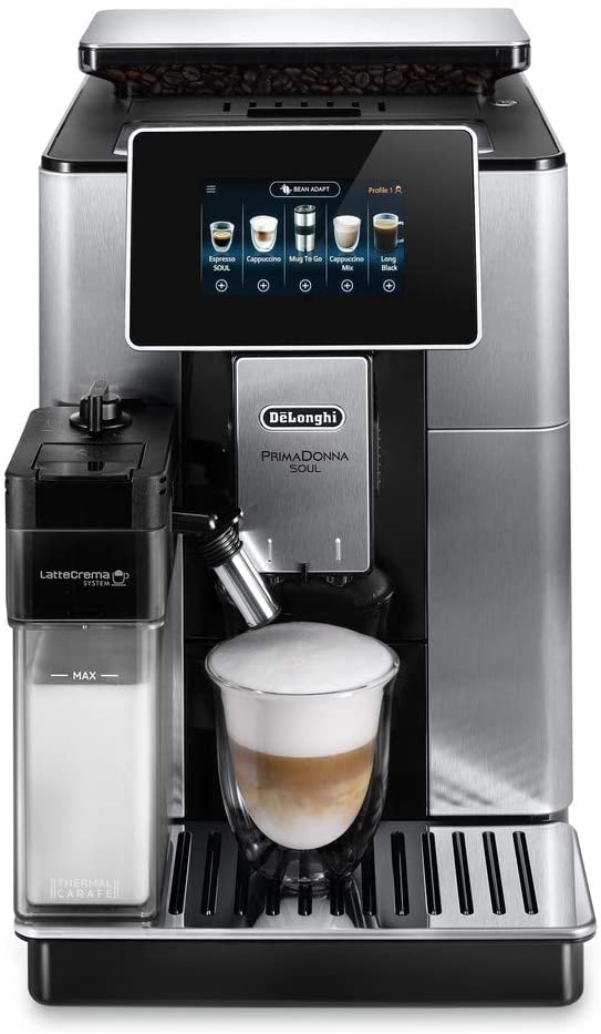 De'Longhi PrimaDonna Soul ECAM612.55.SB, Machine…