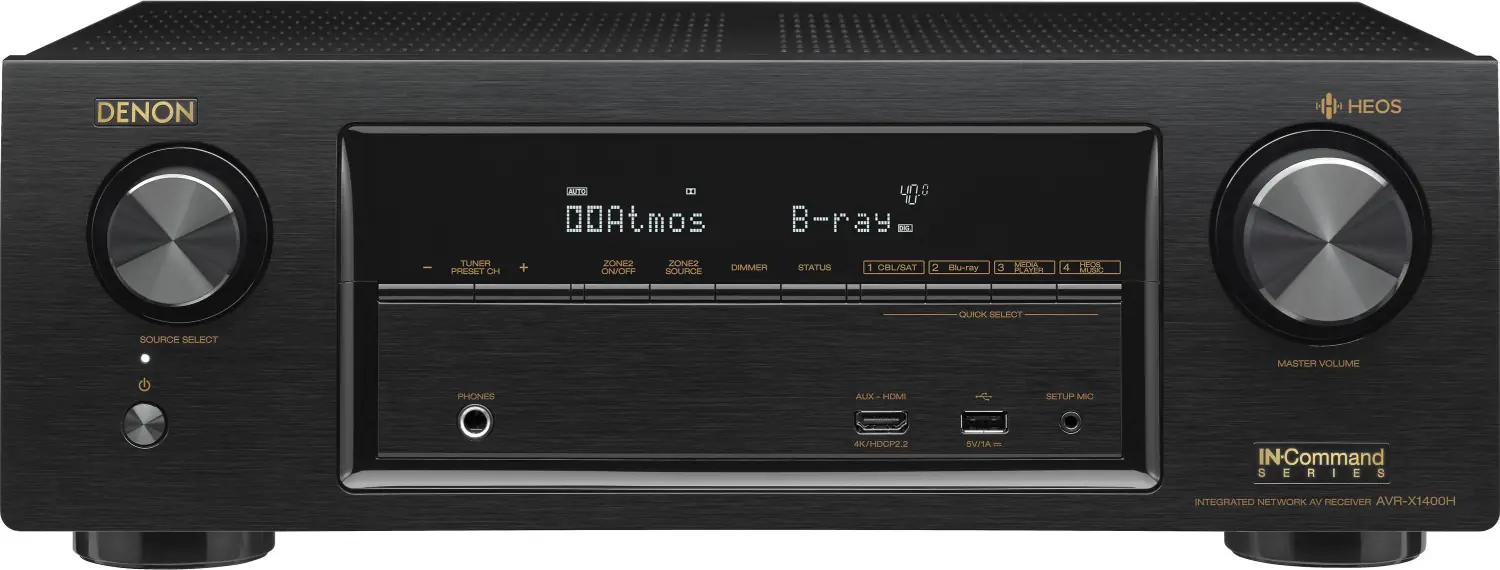 Denon AVR-X1400H vs Denon AVR-X2200W: Comprehensive Comparison