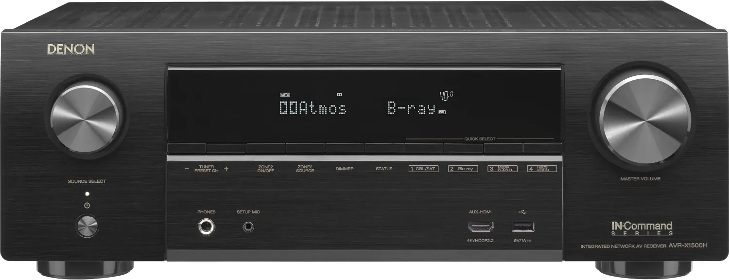 Denon AVR-X1500H Review - Features, Specs, and Performance