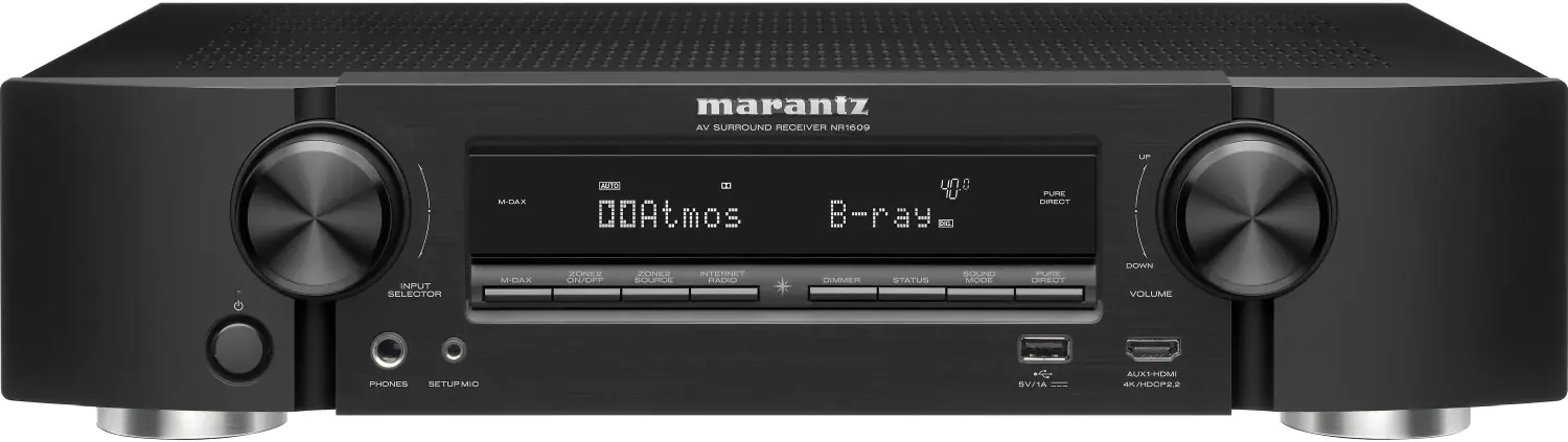 Marantz NR1711 vs Marantz NR1609: Comprehensive Comparison