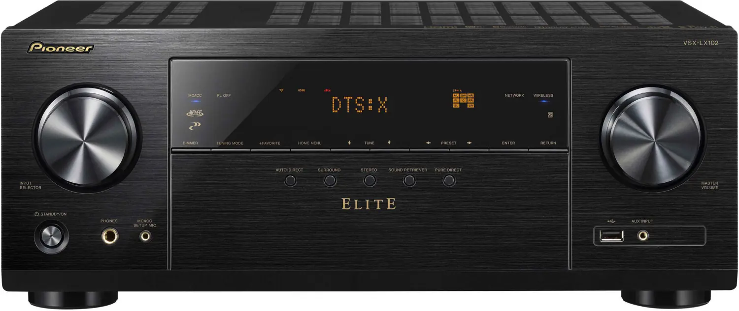 Pioneer Elite VSXLX102 Review Features, Specs, and Performance