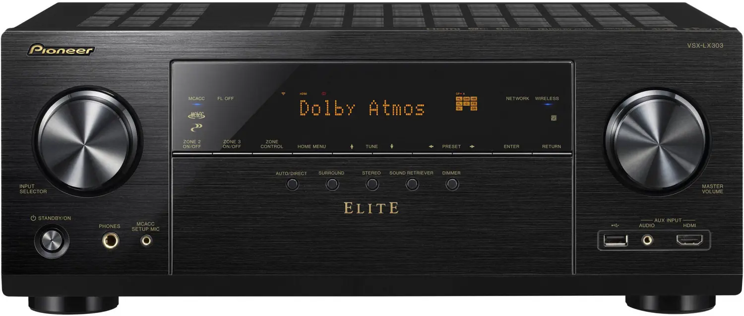 Pioneer VSX-834 vs Pioneer VSX-LX303: Audio Features Comparison