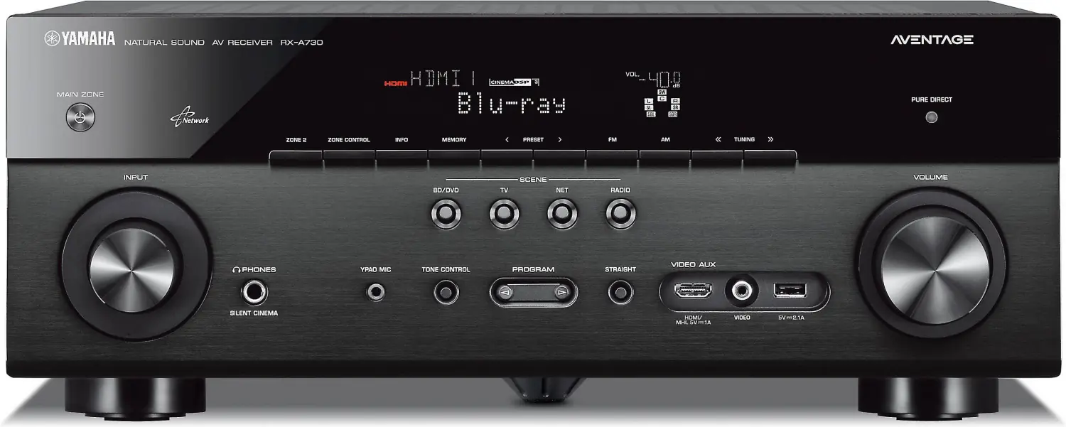 Yamaha Aventage RXA730 Review Features, Specs, and Performance